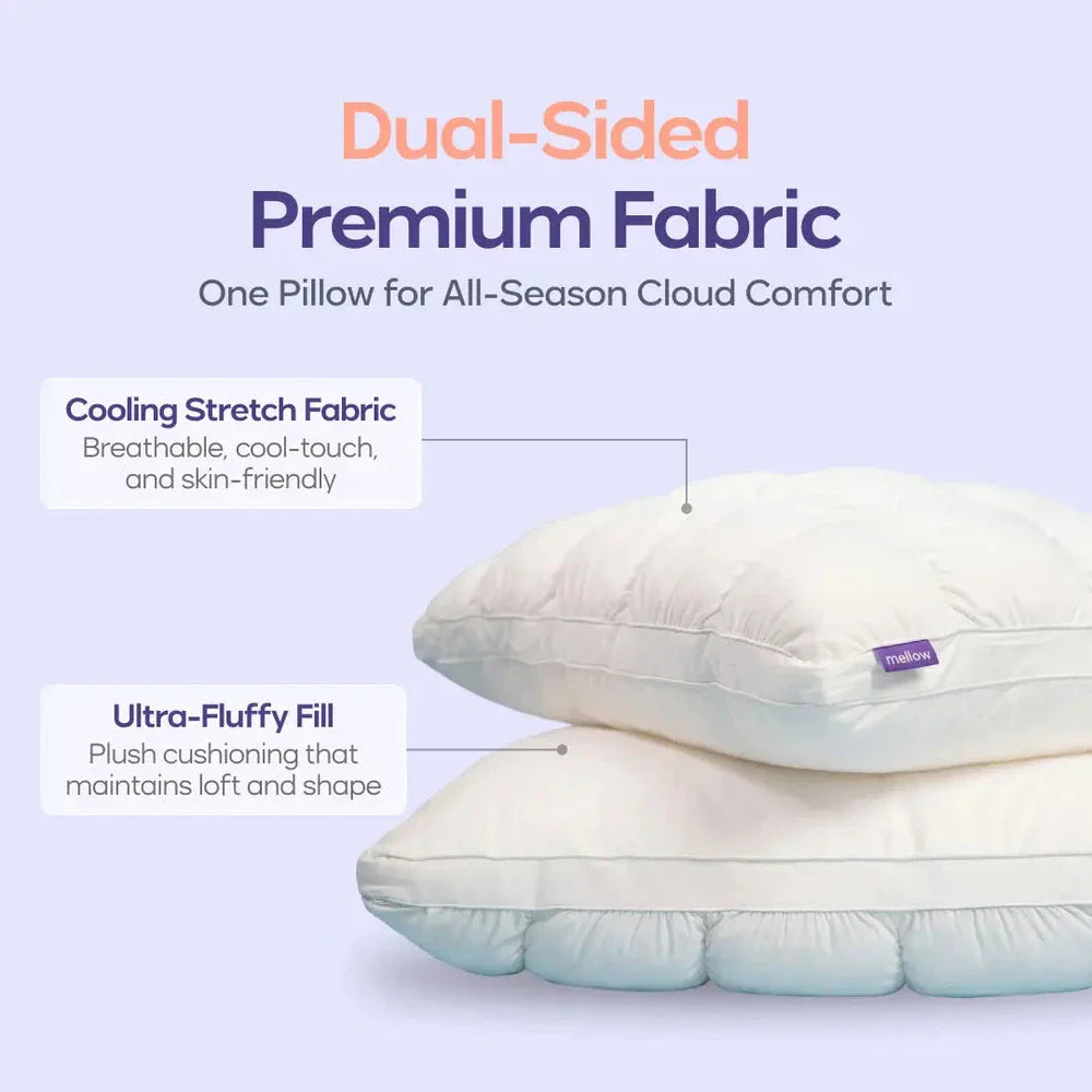 Cooling Puff Grid Pillow